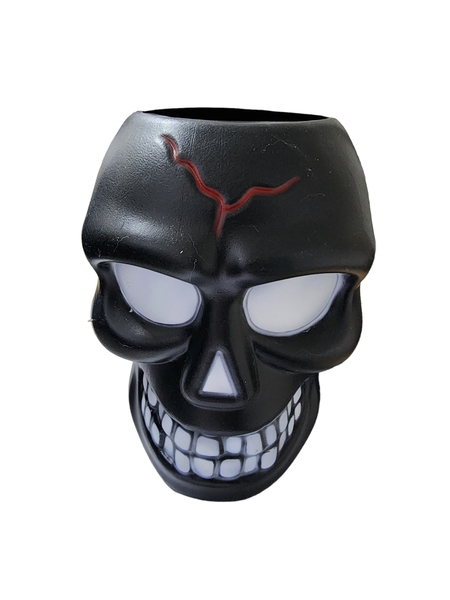 Halloween Skull Bucket With Handle
