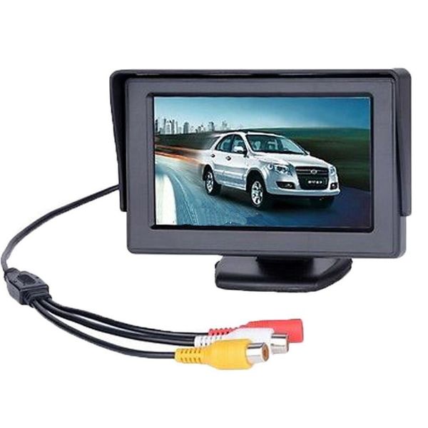 4.3 Inch 2 Channel TFT LCD Car Rearview Backup Monitor