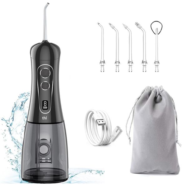 thl Cordless Water Flosser, 8 Modes, IPX7 for Deep Clean &amp; Gum Care