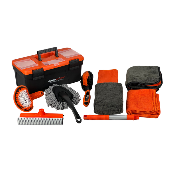 BlackSpider BSVD007 9PC Car Cleaning Kit
