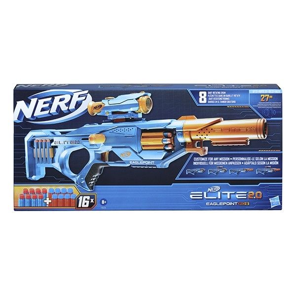Nerf Elite 2.0 Eaglepoint RD-8 Blaster with Darts and Scope