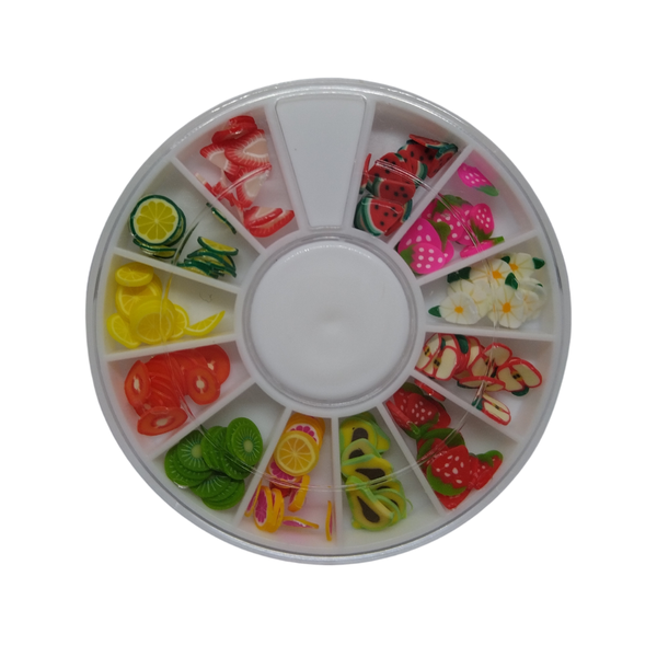 Mellon Moon Fruit Nail Art