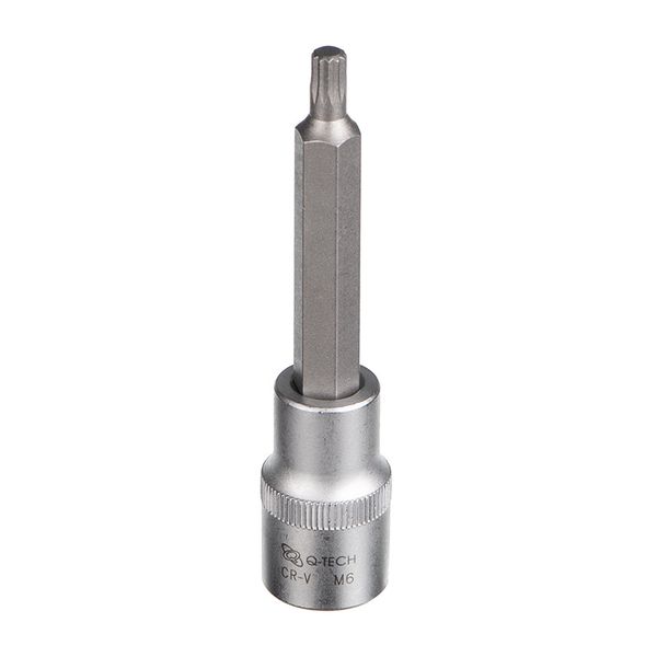 Q-Tech Spline Bit Socket M6