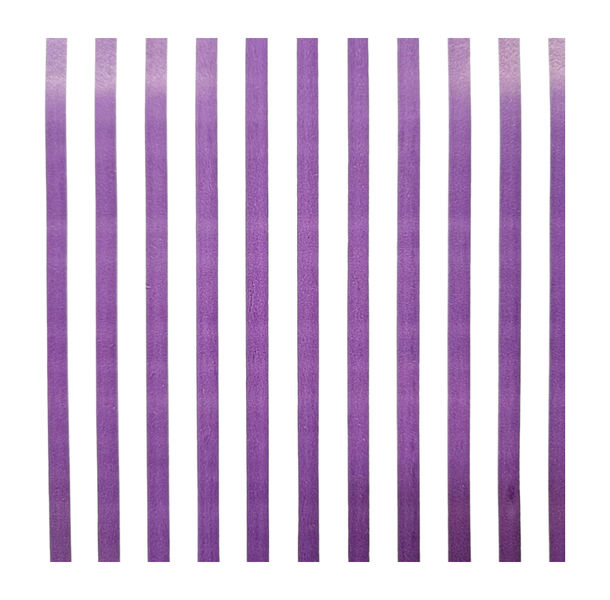 Lilac and White Stripe Wrapping Paper - 10m roll
