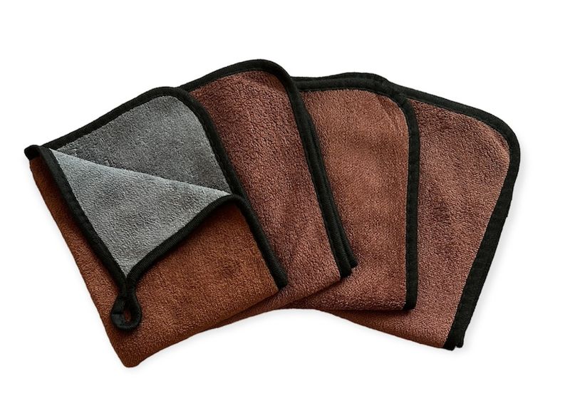 Microfiber Cleaning Cloth Pack of 4 - Premium Cleaning Set