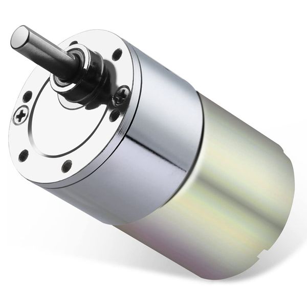 Dc 12V 100Rpm Gear Motor High Torque Electric Compatible with Universal