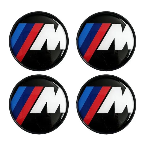 BMW M Centre Cap - 68mm 4-Piece Set