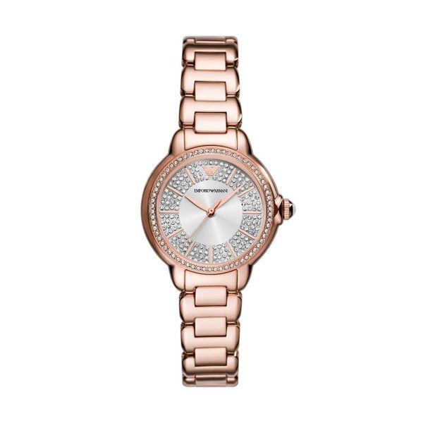 Emporio Armani Mia Pink Stainless steel Womens Watch-AR11633