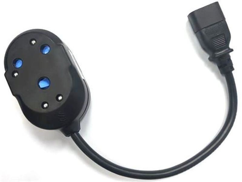 Nobel 2 Port Janus Coupler with IEC Male Connector