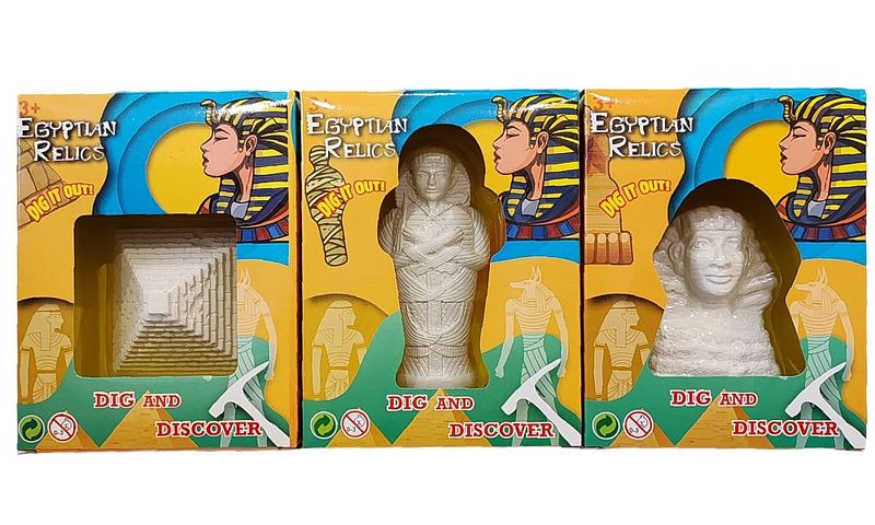 Egypt Dig &amp; Discover - 3 Pack Excavation Sets