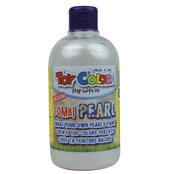 Toy Color - Pearly Paint Medium - Combination Mix for Tempera Paints 250ml