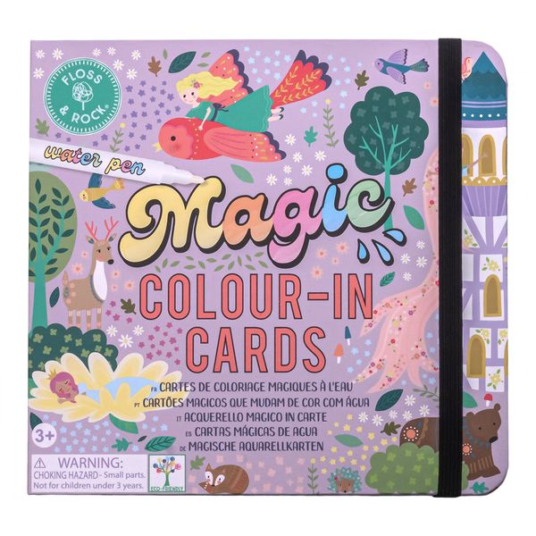 Floss &amp; Rock Magic Colour Changing Water Cards Fairy Tale