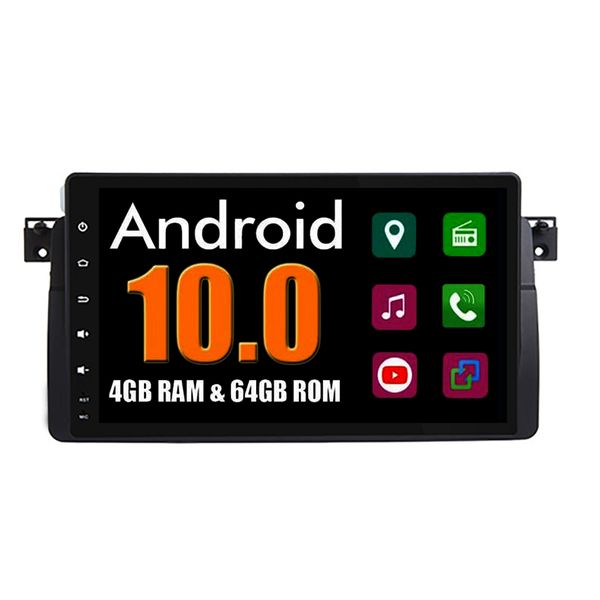 High Spec BMW E46 3 Series 9 Inch Android GPS Navigation Radio with CarPlay