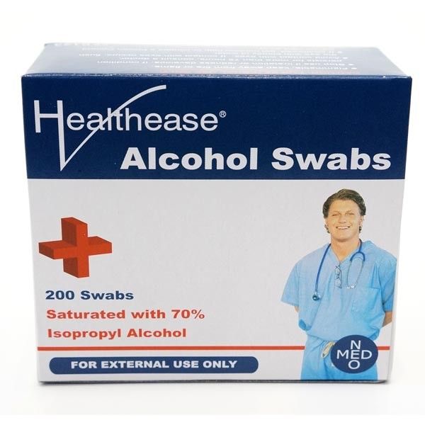 Alcohol Swabs (200 Pack)