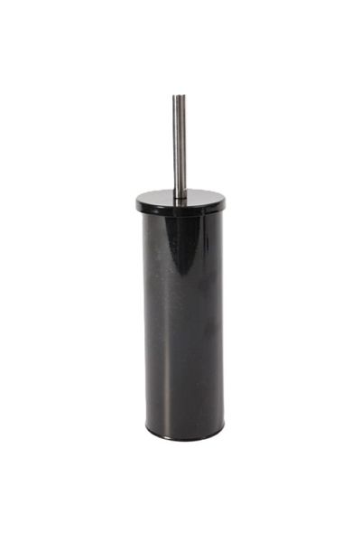 Essential Metal Toilet Brush - Black