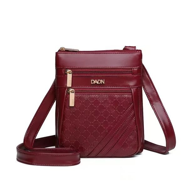 Ladies red messenger bag