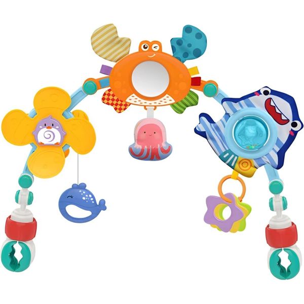 Hanging Crib Bed Bell Toys Stroller Car Seat Toys Baby Stroller Arch Toy