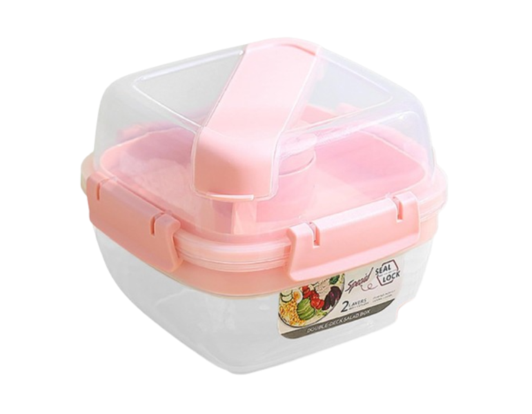 2 Layer Salad Lunch Box