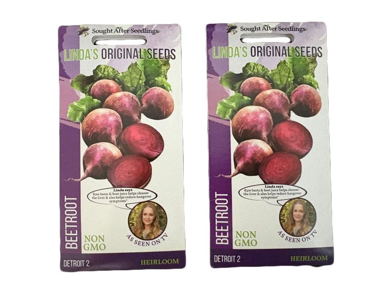 Linda's Original Seeds - Beetroot (2 pack)