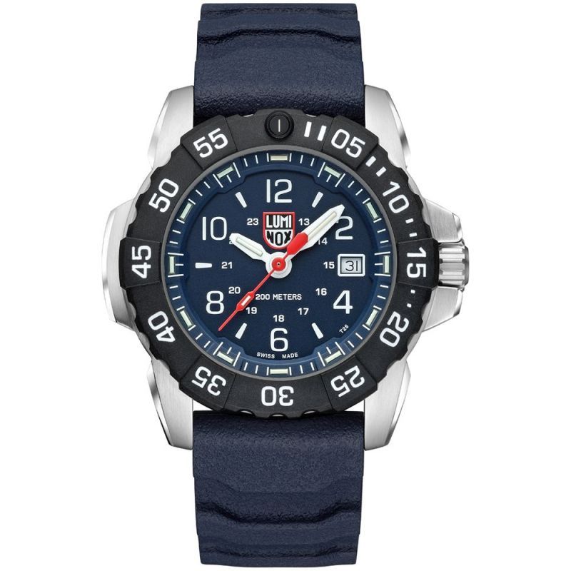 Luminox Navy Seal RSC 3250 Series Blue Rubber Men's Watch XS.3253.CB ...