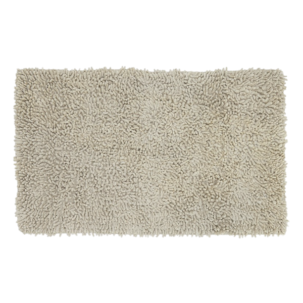 Absorbent Non-Slip Shaggy Bath and Shower Mat - 70 x 45cm