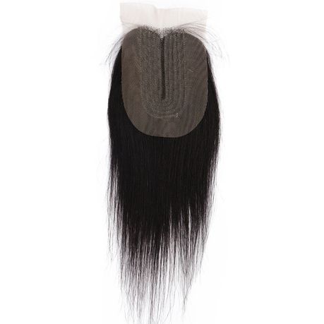 Joedir Human hair Middle Part Lace Closure Nature Black N4 4 2 STW