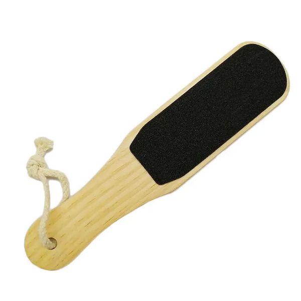 Wooden Foot Rubbing Tools For Removing Dead Skin Pedicure Foot File