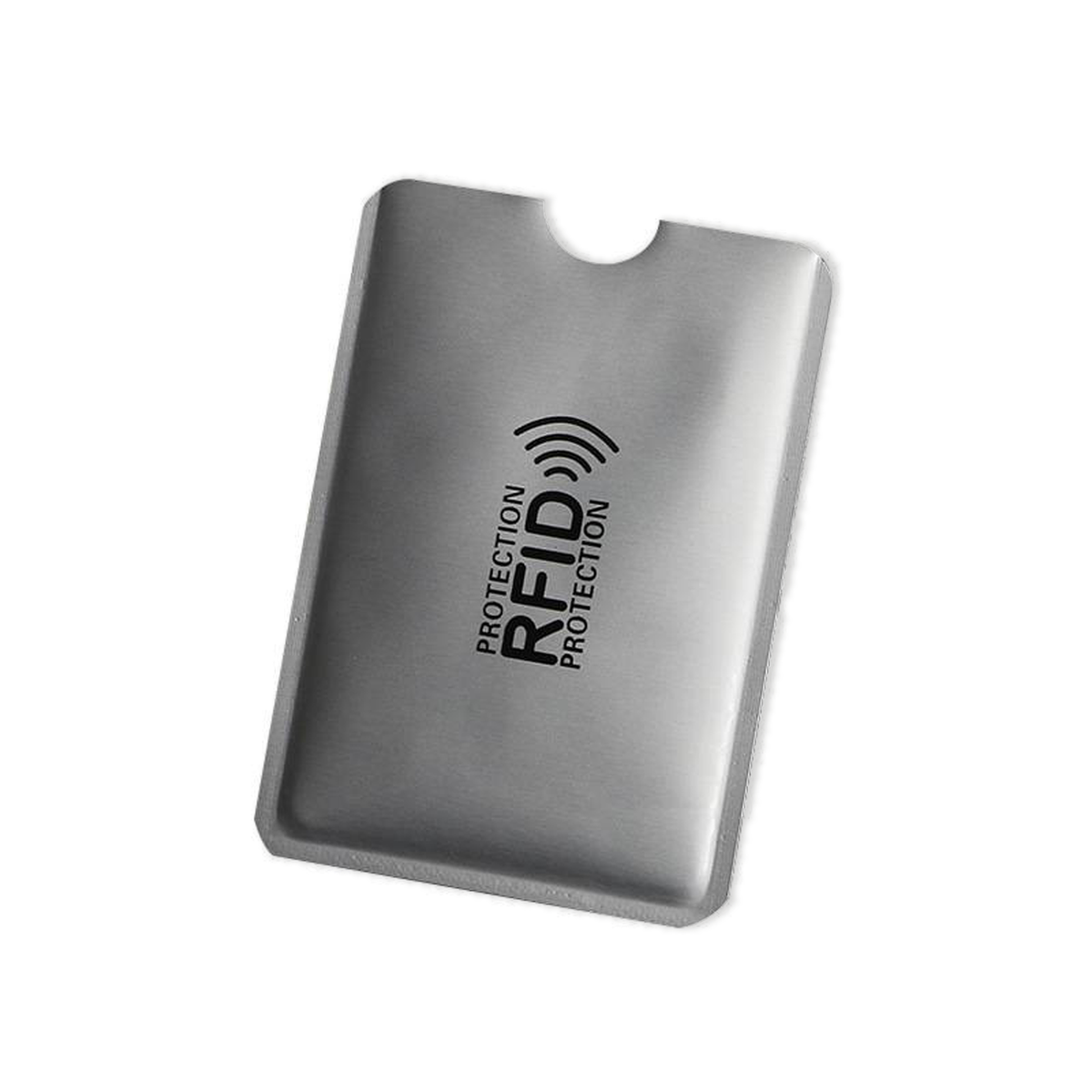 Card Sleeve, RFID Protection, Silver