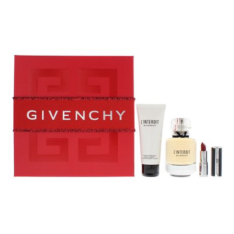 Givenchy L interdit 3 Piece EDP Gift Set For Her Parallel Import