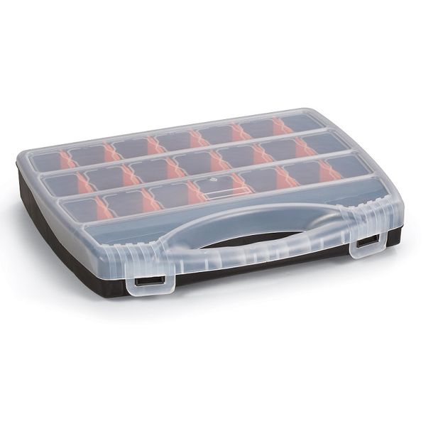 Port-Bag - Poly Organiser with 22 Fixed Compartments - 38cm
