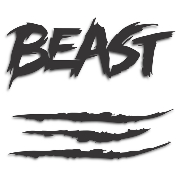 TrendSpire Beast Scratches - Set of 4