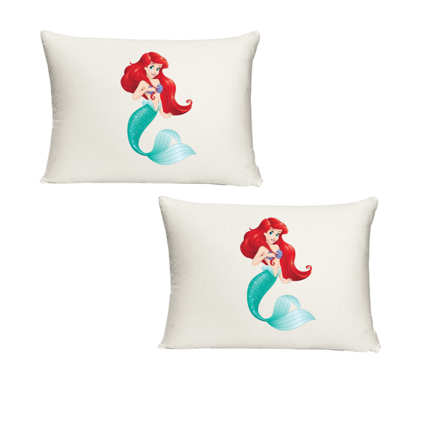Little Mermaid Twin Standard Pillowcases