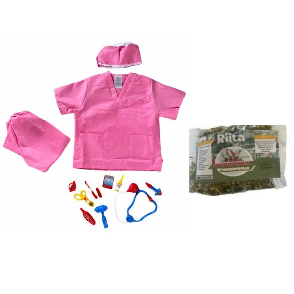 Nurse Doctor Costume For Kids and Riita Immune Booster