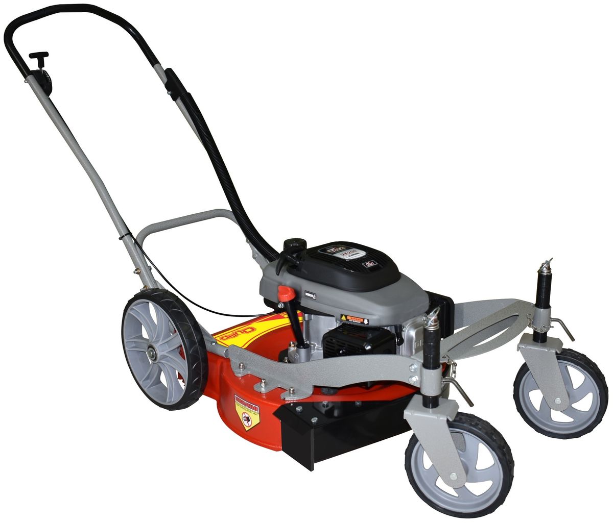 Wolf Quad with Torx VX200 Plot Clearing Petrol Lawnmower