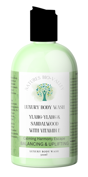 Nature's Bio-Valley: Tranquil Harmony Escape Luxury Body Wash - 500ml