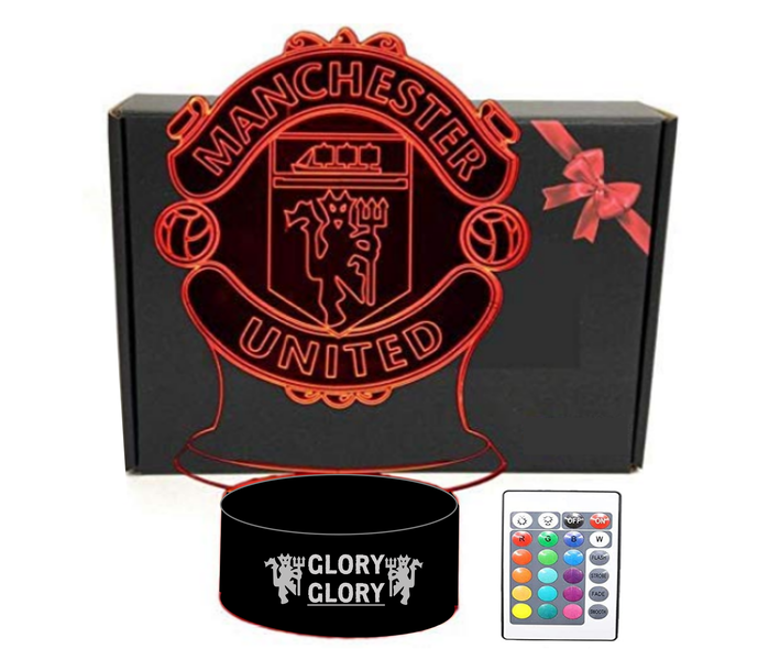 Smart LED Illusional Lamp Light - Glory Glory Man United