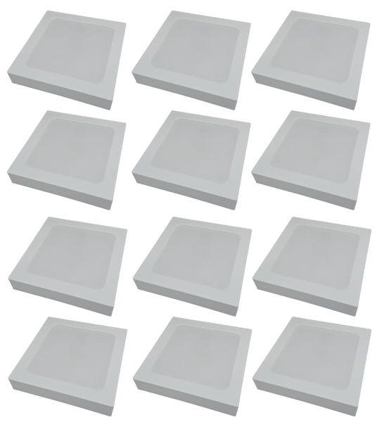 Hello Today LED Panel Light 12W 174mm x 174mm - 12 Pack Cool White