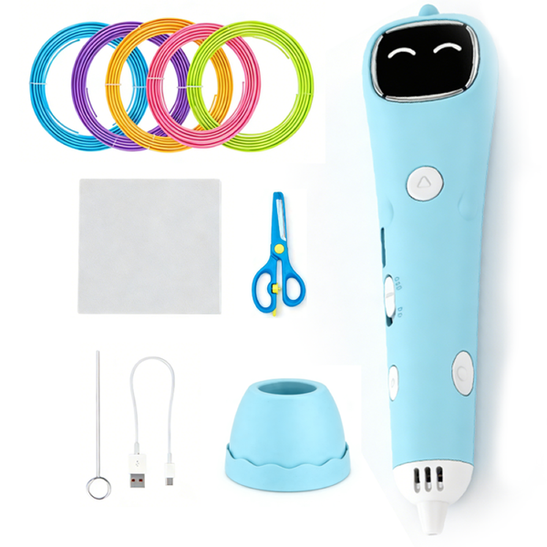3D Printing Pen Set 10x5m Refill Wireless Low -Temperature For Children
