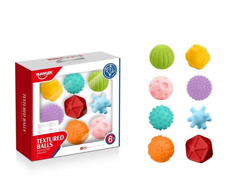 Huanger Baby Textured Soft Balls