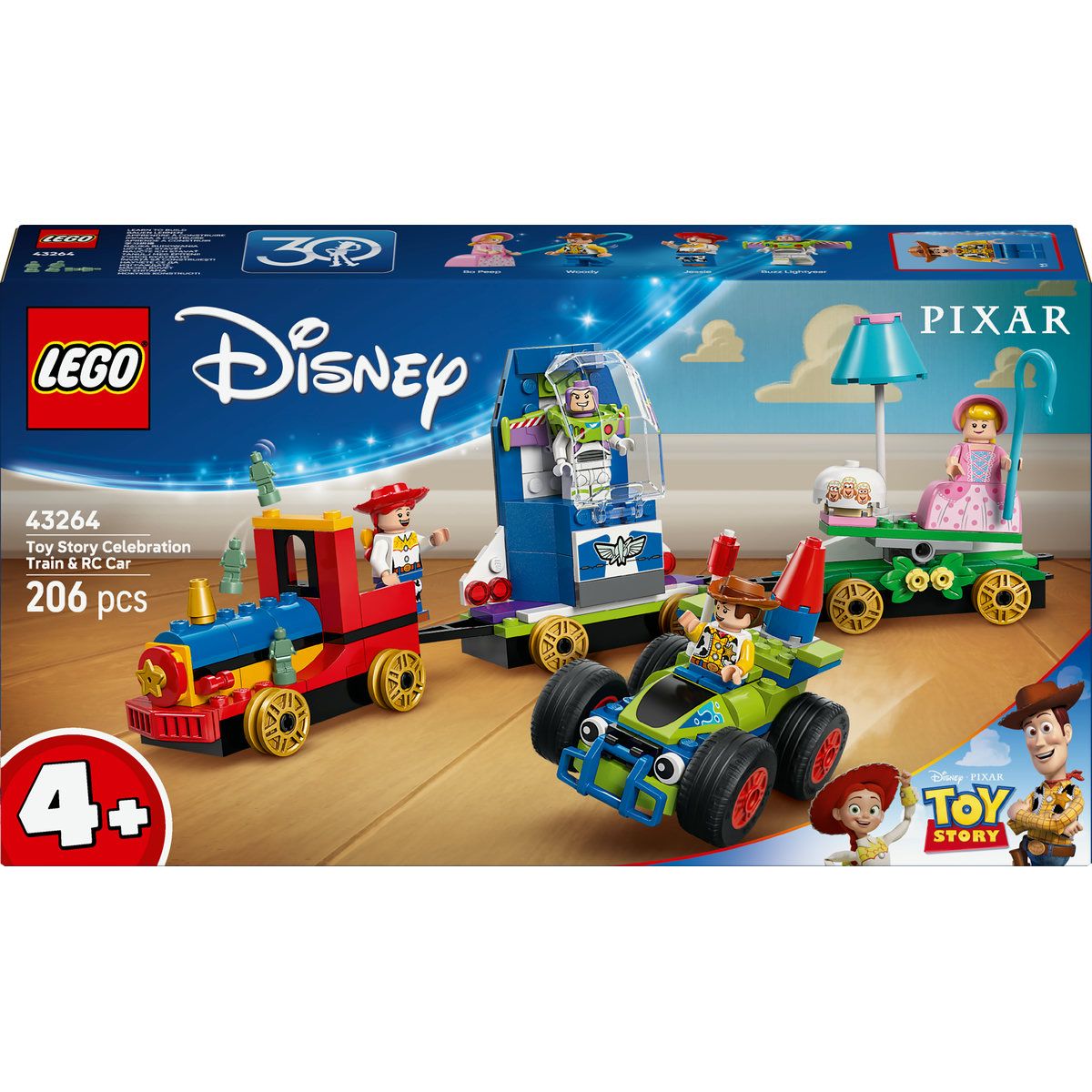 LEGO® Disney and Pixar’s Toy Story Celebration Train & RC Car Building ...