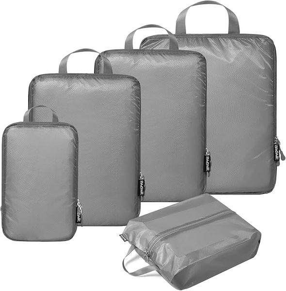 Ultralight Compression Packing Cubes Travel Accessories Expandable Packing