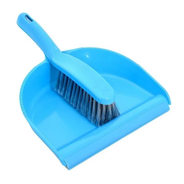 MTS - Dustpan and Brush Set -Liight Blue