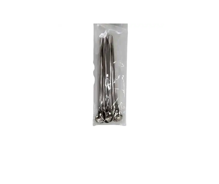 Spoon Straw 6 Piece Mini Stainless Steel