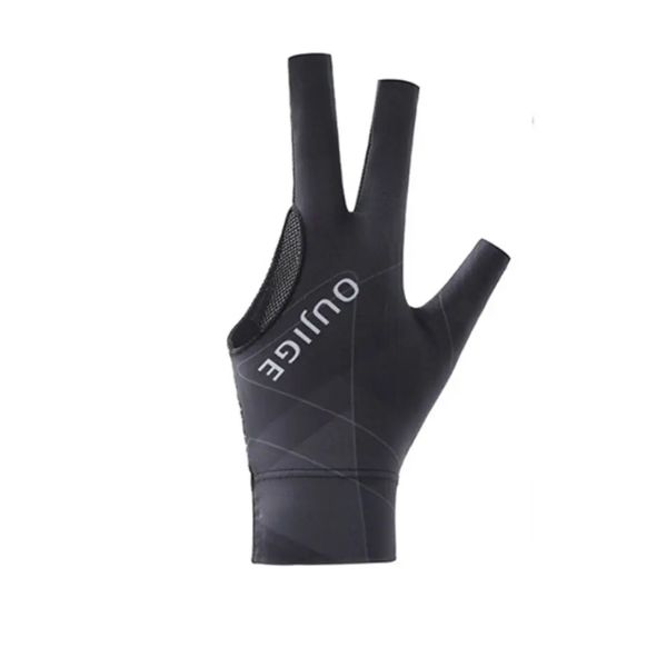 Three Finger Anti-slip Elastic Left Hand Snooker Billiard Training Glove