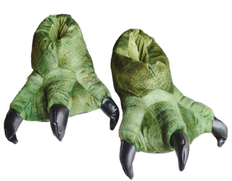 Dinosaur Claw Slippers (UK4-UK10) - One size