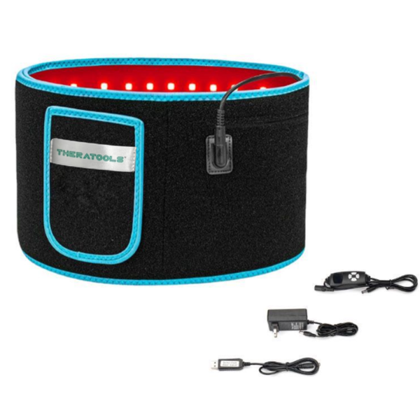 Red Light LED Therapy Wrap Belt With Timer Controller by Theratools