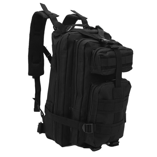 Waterproof Hiking Backpack For Camping Outdoor Foldable Portable Black