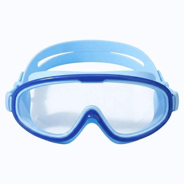 Anti-Fog Swimming Goggles For Kids With Comfortable Fit - Light Blue
