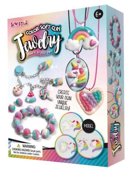 Sew Star Create Your Own Soft Clay Jewelry DIY Craft Kit