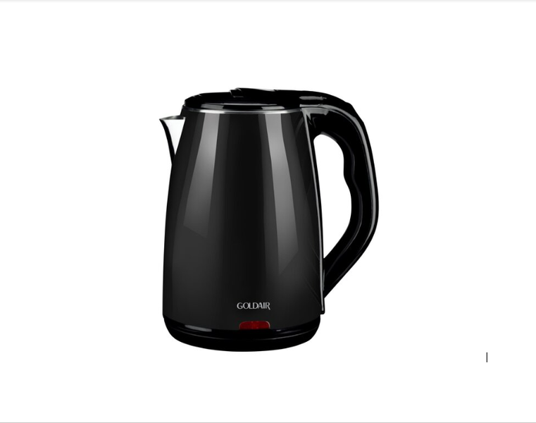 Goldair Black Stainless Steel 1.7 L Kettle